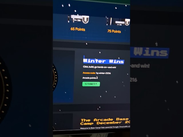 Arcade Bonus Game Is LIVE 🔥 Winter Wins #googlearcade