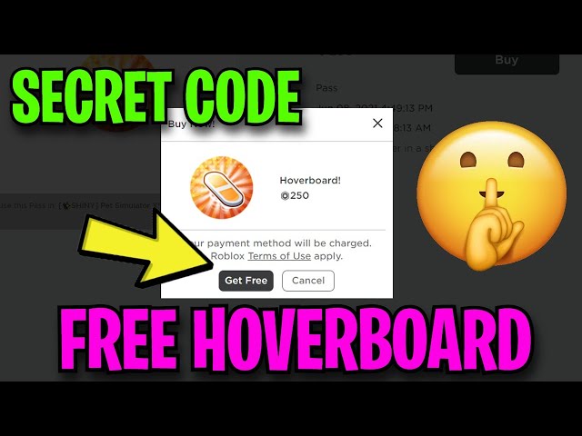 This CODE Gets You Free Hoverboard In Pet Simulator X! (How to Get a FREE Hoverboard In Pet Sim X)