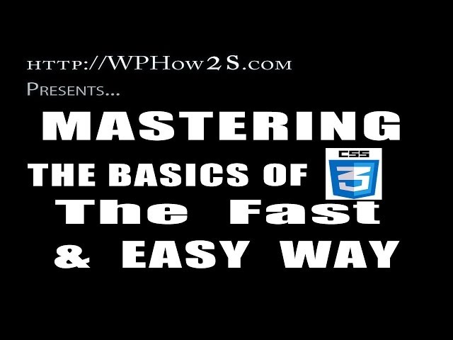 CSS Tutorial for Beginners | FREE CSS Tutorial Videos | Learn CSS Basics