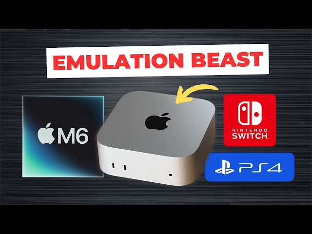 M6 Mac mini Emulation is INSANE!