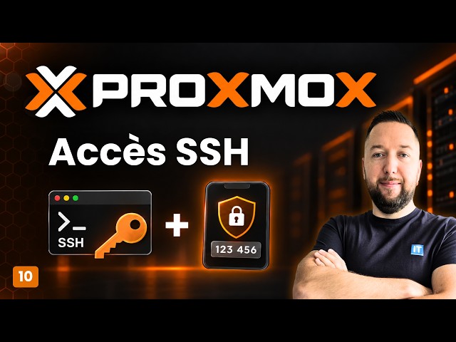 Securing Proxmox VE SSH access: keys, dedicated account, and MFA