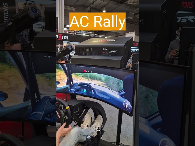 When a GT3 racer goes Rally #AC rally #simracing #expo