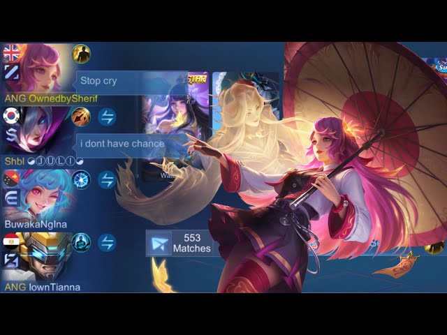 CARRYING A SALTY MARSKMAN IN RANKED KAGURA GAMEPLAY~ Mlbb