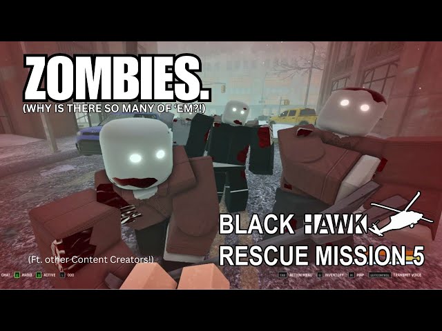 I Got Invited To Test the NEW ZOMBIES Mode... Here's How it Went. | Blackhawk Rescue Mission 5