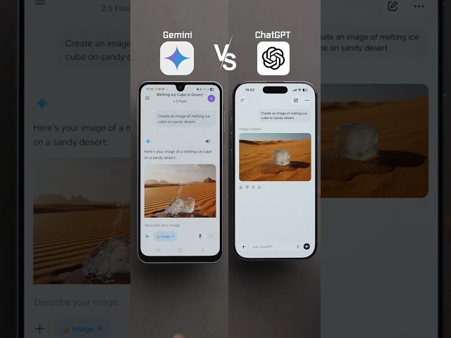 ChatGPT vs Gemini – AI Image Generation Test (Mind-Blowing Results!)