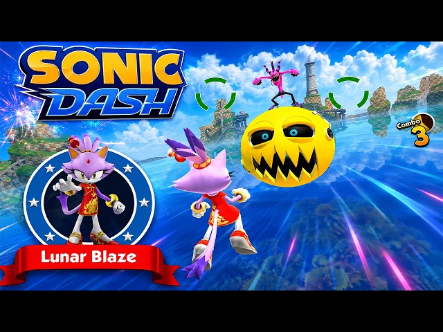Sonic Dash Lunar Blaze Android Gameplay