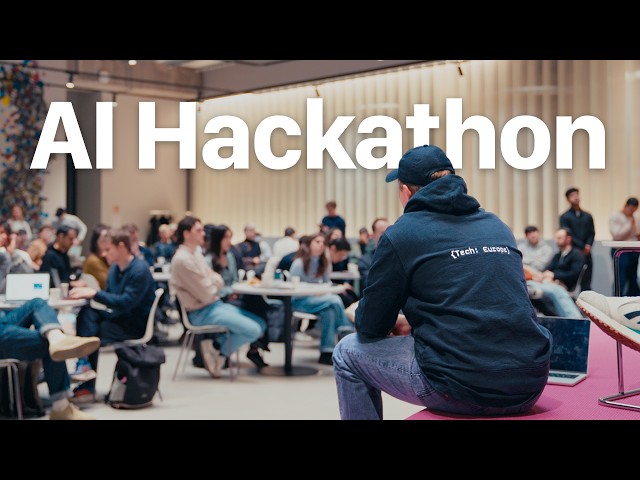 I'm creating the best AI Hackathon in Europe