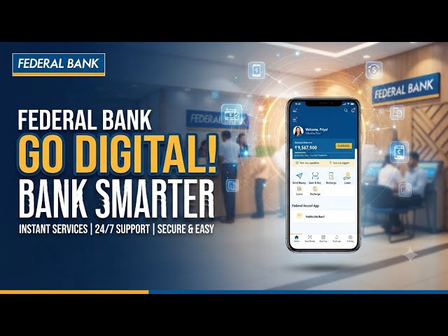 Federal Bank Digital Banking Guide: From 15-Min Account Opening to 12-Month Wealth Growth! 