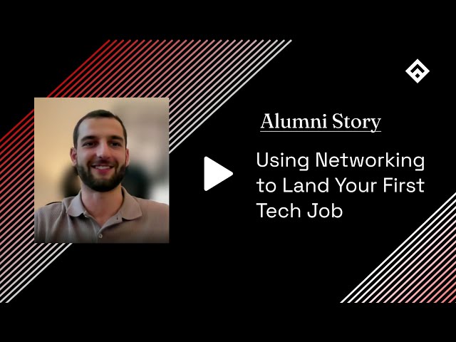 How Networking Enabled One Veteran Alum to Land His First Tech Job
