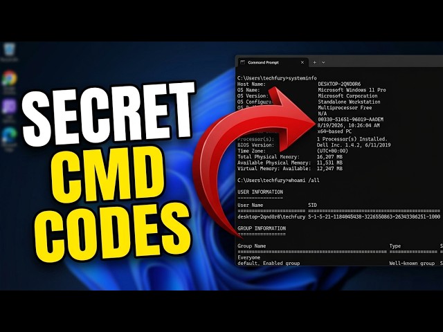 Run These 7 CMD Commands and Learn Things About Your PC You Never Knew