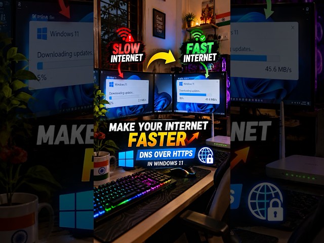 Make Your Internet Faster with DNS over HTTPS in Windows 11