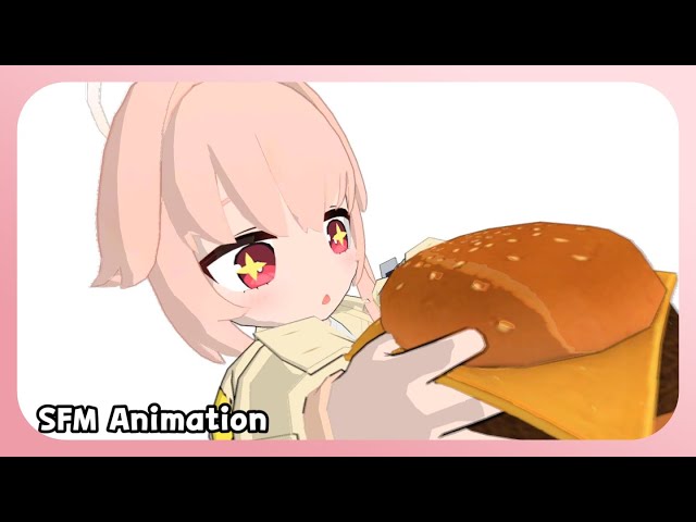 Natsu hamburger [SFM/BA Animation]