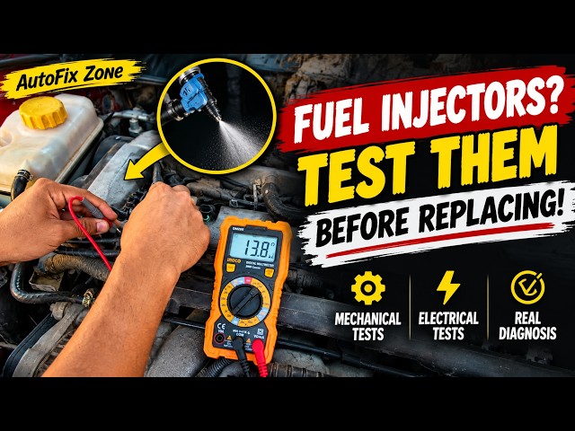 Fuel Injector Problems? Diagnose Them Step by Step!