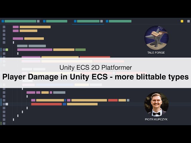 Player Damage in Unity ECS - more blittable types!