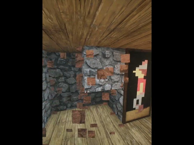 How to build a hidden base in Minecraft #minecraft #tutorial #shorts