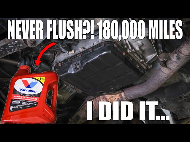 MECHANIC THEORY TESTED: NEVER Flush a 180,000-MILE Transmission? Here’s What Happened