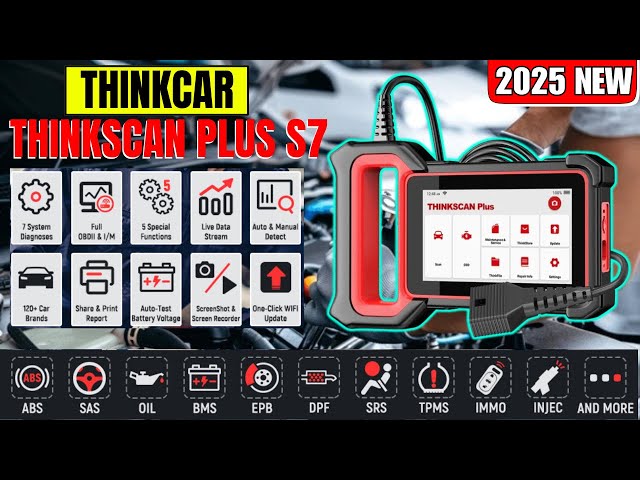 THINKCAR ThinkScan Plus S7 Review: Ultimate Diagnostic Tool for Your Car ||