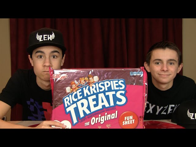 Giant Rice Krispies Challenge