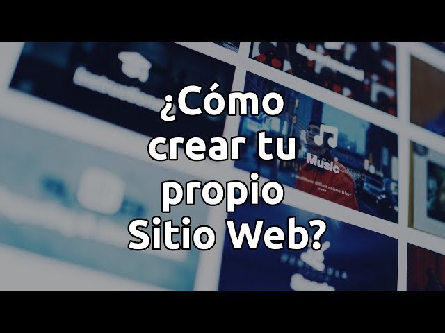 How do I create my own website?