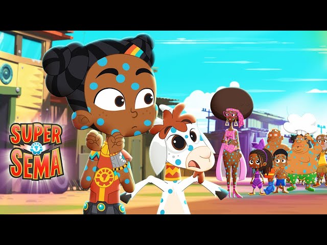 The Spread of the Spotti Virus 🤒 All of DUNIA is SICK 🤧 Super Sema - Cartoons for Kids