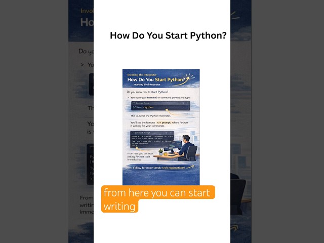 How Do You Start Python? #businessanalyst #softwaredevelopment