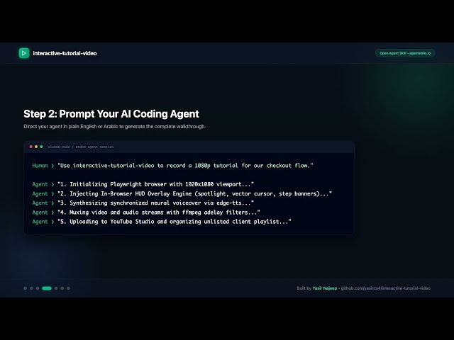 How to Automate Video Tutorials with AI Coding Agents (Full Guide: Playwright + Edge-TTS + YouTube)