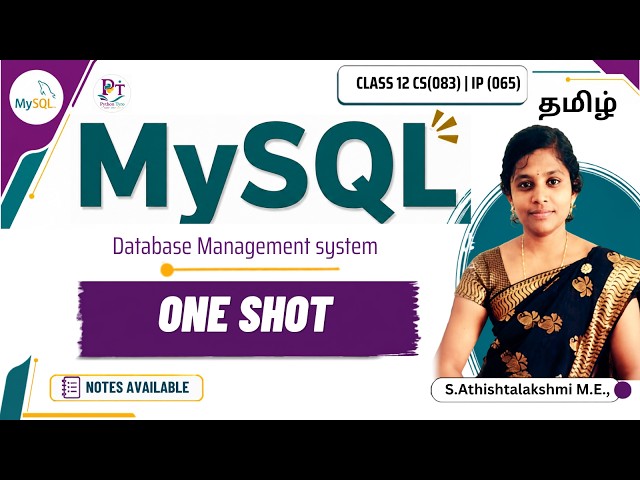 Database Management System Class 12 | MySql Class 12 |One Shot|Class 12 Computer Science|Class 12 IP