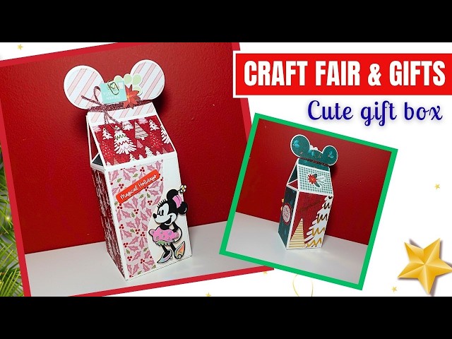 Minnie gift box | Perfect for Craft Fairs