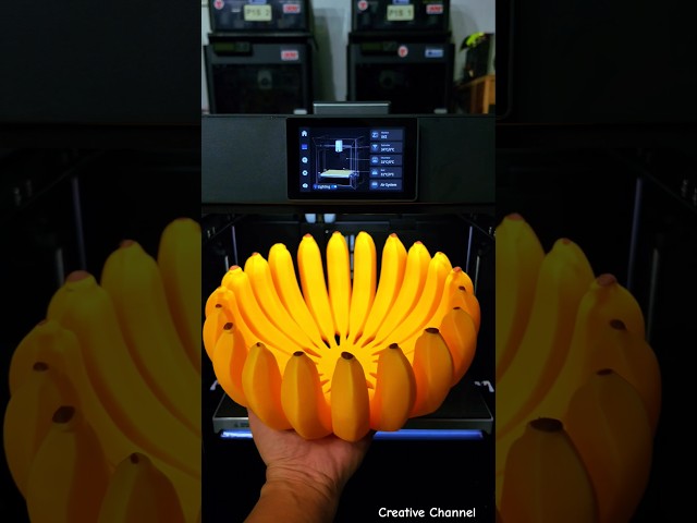 Banana 3d printed #banana