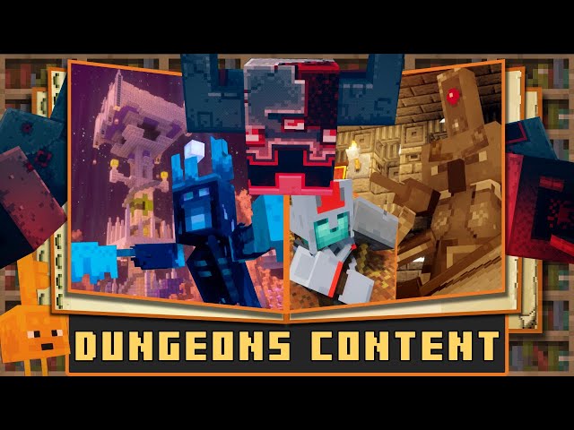 Dungeons Content - Minecraft Mod Showcase [Forge 1.20.1]