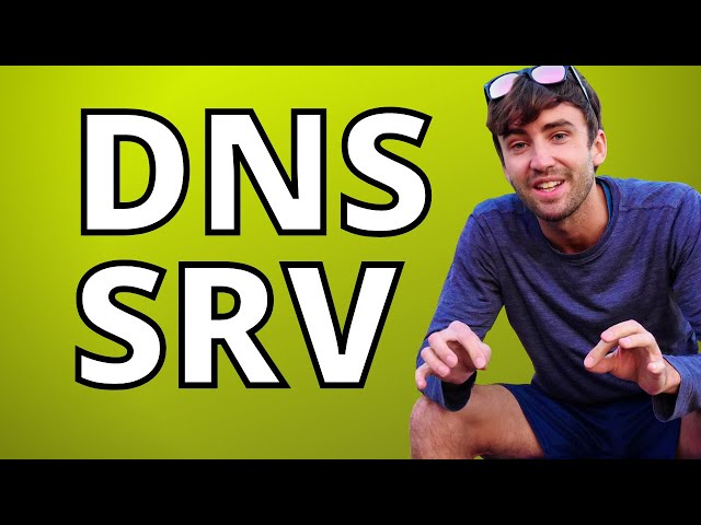 What is SRV in DNS? (service record)