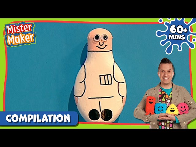 Mister Maker 🎨 Recycled And Upcycled Crafts | FULL EPISODE COMPILATION - Arts & Crafts
