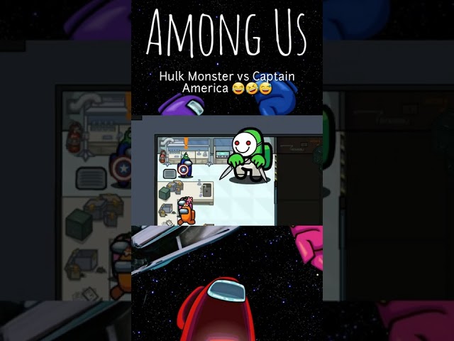SSundee Among us Captain America vs Hulk Monster! @ssundee