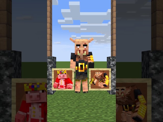 HELP Enderman To Choose Boss Challenge! #shorts #fyp #trending