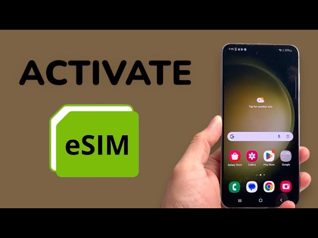 How To Activate eSIM on Android!