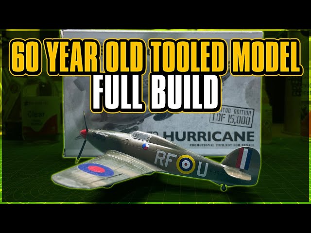 Revell Hawker Hurricane Mk 1 1/72 Scale Model OOB Full Build and Review