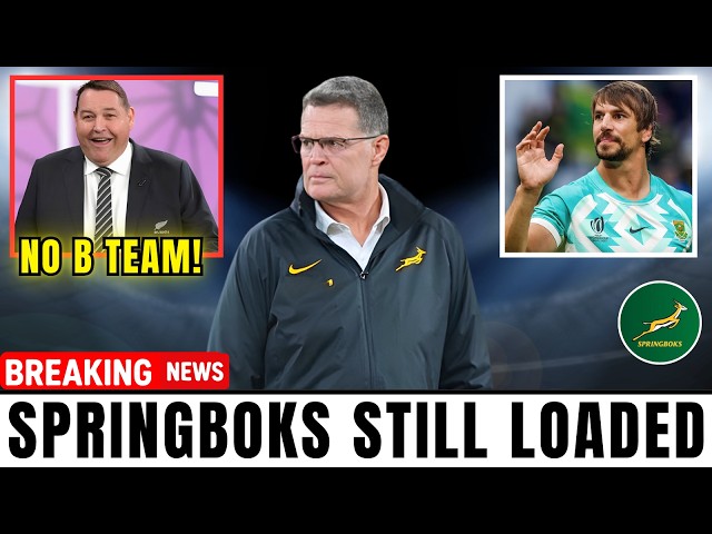 Springboks Have NO B Team! Sir Steve Hansen’s Warning Ahead of Wallabies Clash#Springboks #Rugby