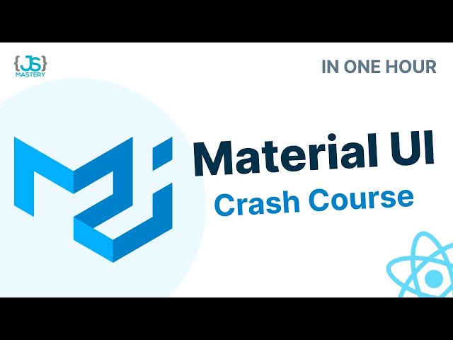Learn Material UI in One Hour - React Material UI Project Tutorial [2022]