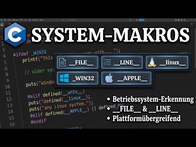 Intensivprogrammierung C: (Teil 4) System-Makros und Crossplattforming | ITWorks4U