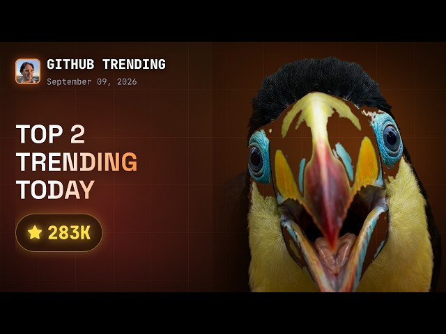 2 GitHub Repos Trending Right Now (September 2026)