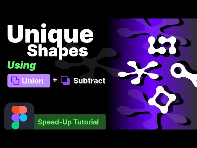 Figma Shape Hack You Need to Know (Union + Subtract)