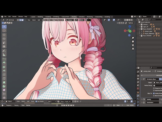 My 3D Model Began Modeling Its Own Clothes
