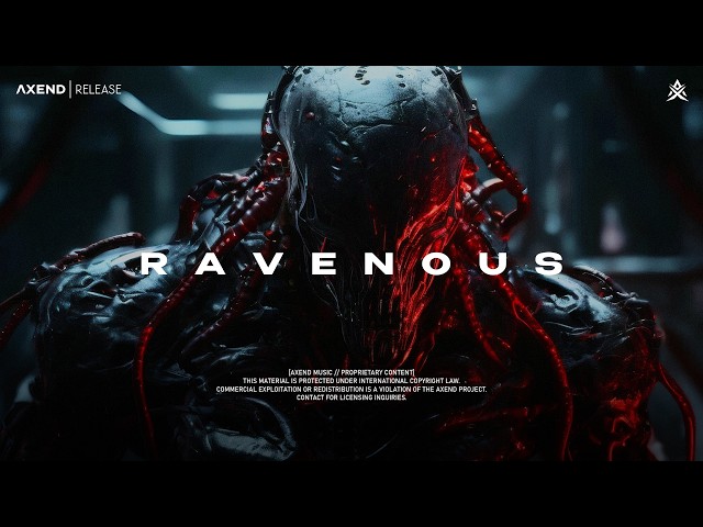 RAVENOUS - 1 HOUR Dark Techno / Cyberpunk / Industrial / Darksynth Mix - AXEND