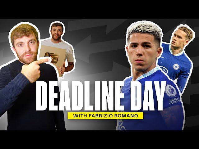 🤝 DEADLINE DAY with FABRIZIO ROMANO!