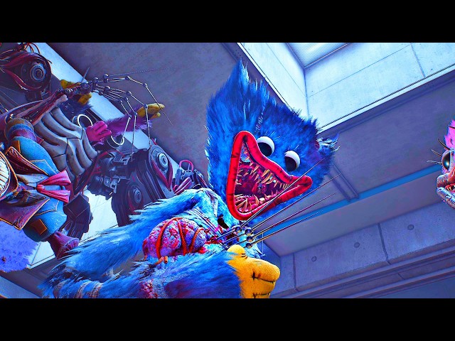 Prototype Kills Huggy Wuggy and Kissy Missy - Poppy Playtime 5