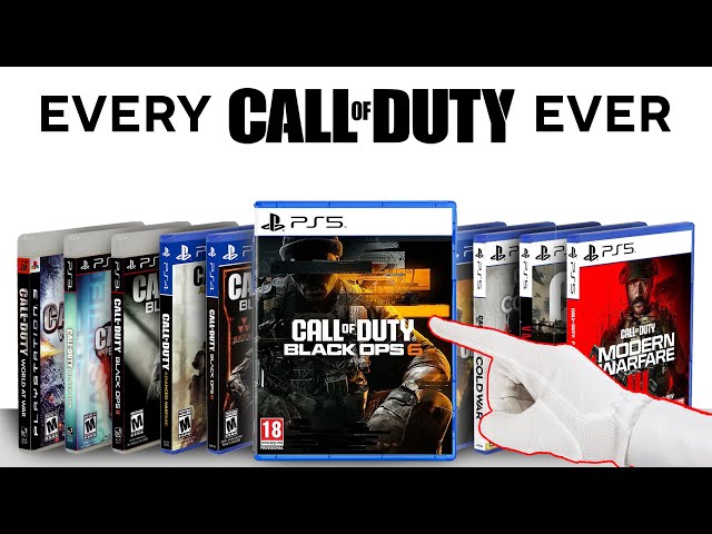 Unboxing Every Call of Duty Ever (2003-2025)