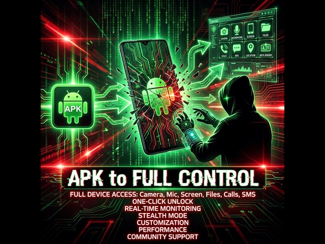 Fraternidade RAT Working Process – APK to Full Control  Android🔥