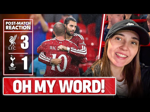 OH MY WORD SZOBO | Liverpool 3-1 Tottenham | Chloe's Match Reaction