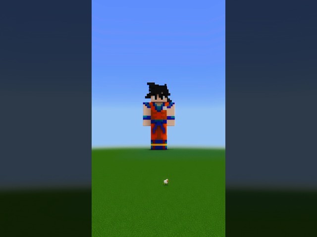 Noob vs pro vs hacker Goku Challenge 🥵 #shorts #short #viralshorts #minecraft