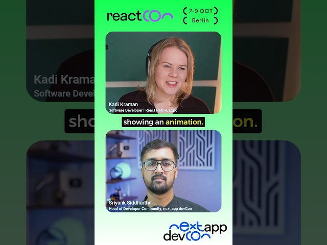 How to Track React Native Startup Metrics in Production | Kadi Kraman | reactCon #shorts